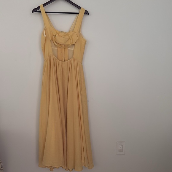 Cult Gaia Yellow Midi - Picture 3 of 5
